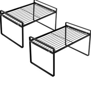 Black Metal Wall Shelf Set - 2 pack (brand new)